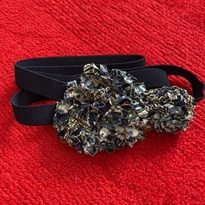 Anthropologie NWOT Navi Flower Belt